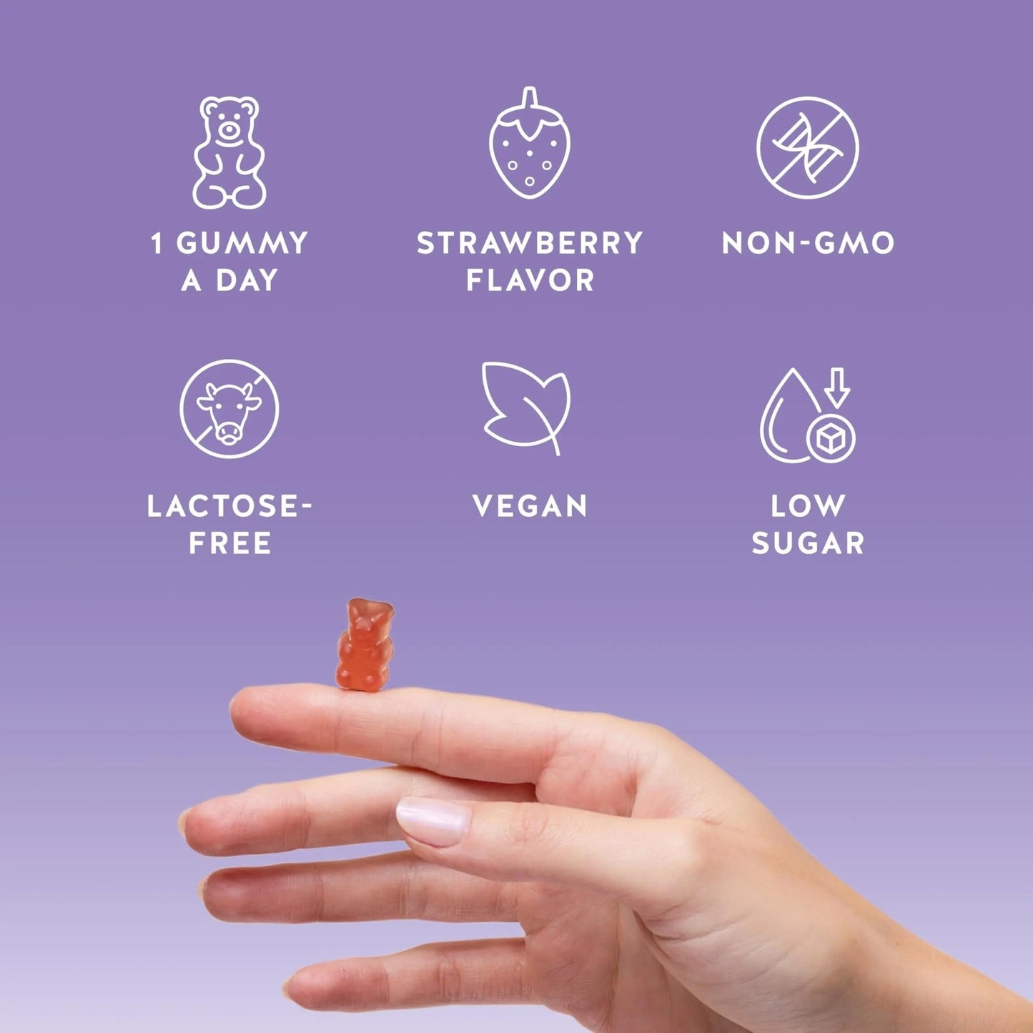 PMS Support Supplement for Women. Menstrual Relief Gummies to Target Hormonal Breakouts, Bloating, Period Cramps, & Mood Swings. Vegan, with Vitamin B6 & Lemon Balm, 60 Gummies - dailyvitalstore