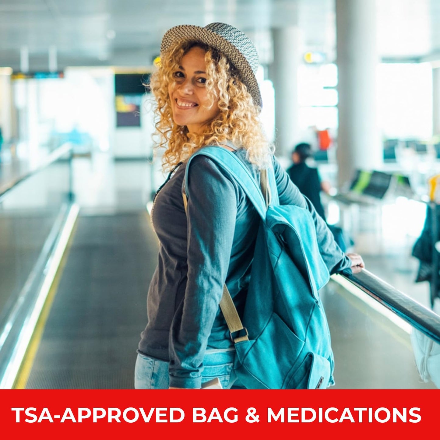 Pocket RX Mini Travel Medicine Kit – TSA-Approved First Aid Pouch with 10 Essential OTC Medications for Headache, Pain, Allergy, Upset Stomach & More – Compact, USA Made (17 Tablets) - dailyvitalstore
