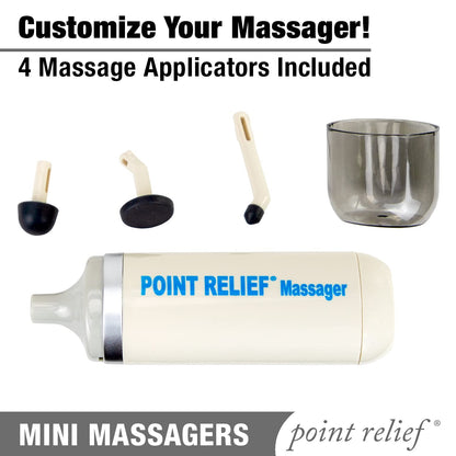Point Relief 14-1050 Mini Massager for Handheld Targeted Massage Therapy Relieve Muscle Pain - dailyvitalstore
