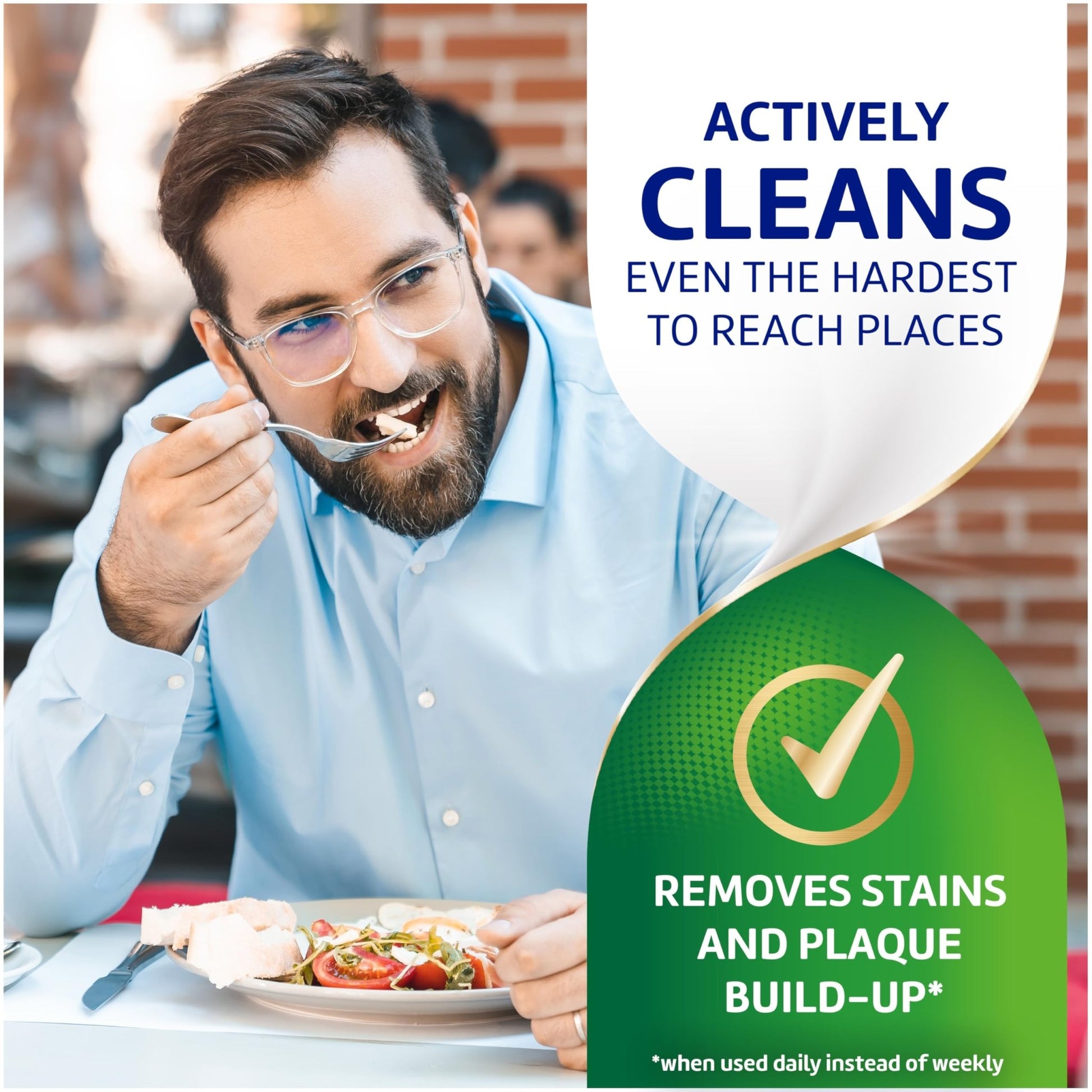 Polident 3 Minute Antibacterial Dental Appliance Cleanser Tablets, Retainer Cleaner Tablets, 90 Count (2 Pack) - dailyvitalstore