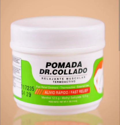 Pomada dr collado analgésico 4 oz - dailyvitalstore