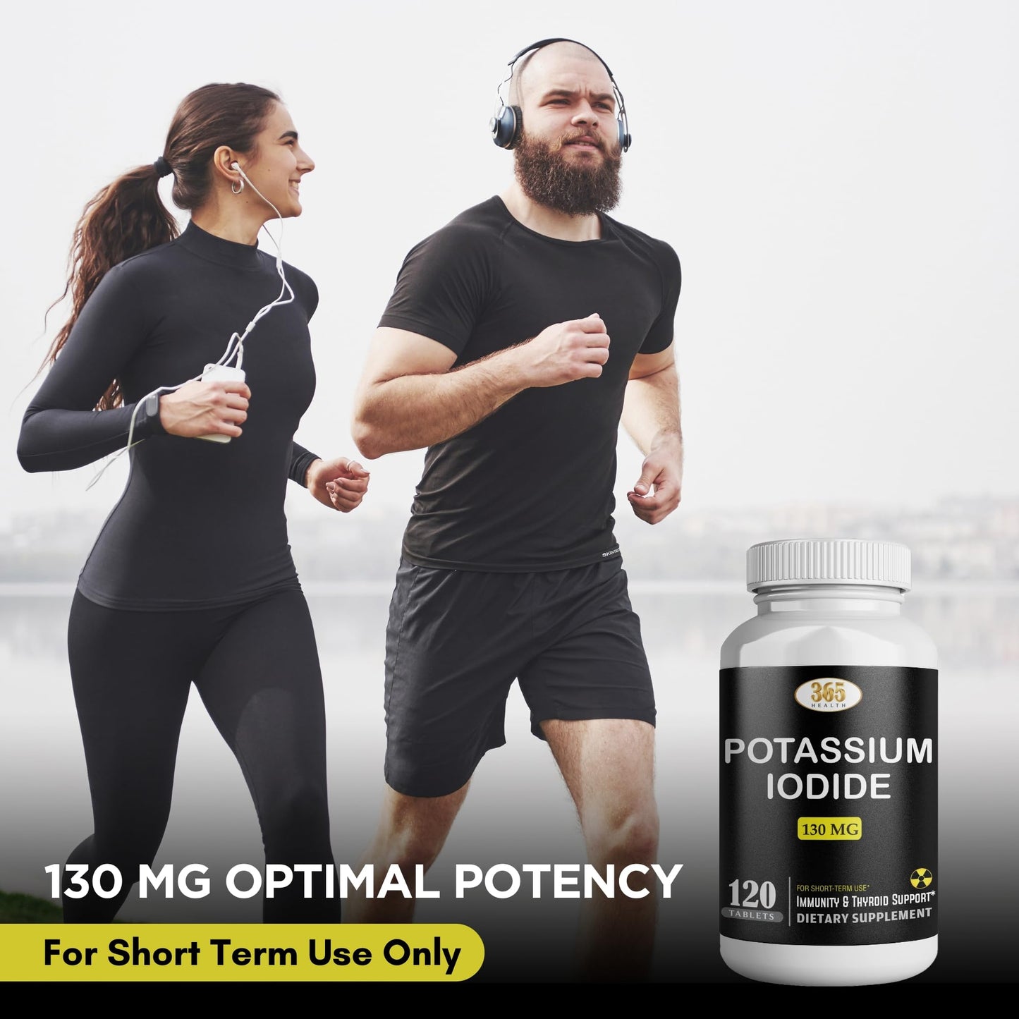 Potassium Iodide130 mg - KI Tablets- Potassium130 mg - USA Made Potassium Iodine Pills YODO Naciente - dailyvitalstore