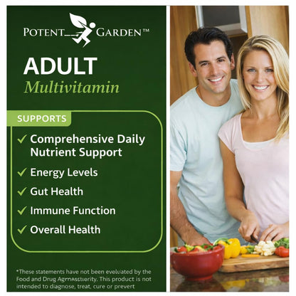 Potent Garden Daily Nutrition Bundle – Superfood Greens + Multivitamin - dailyvitalstore