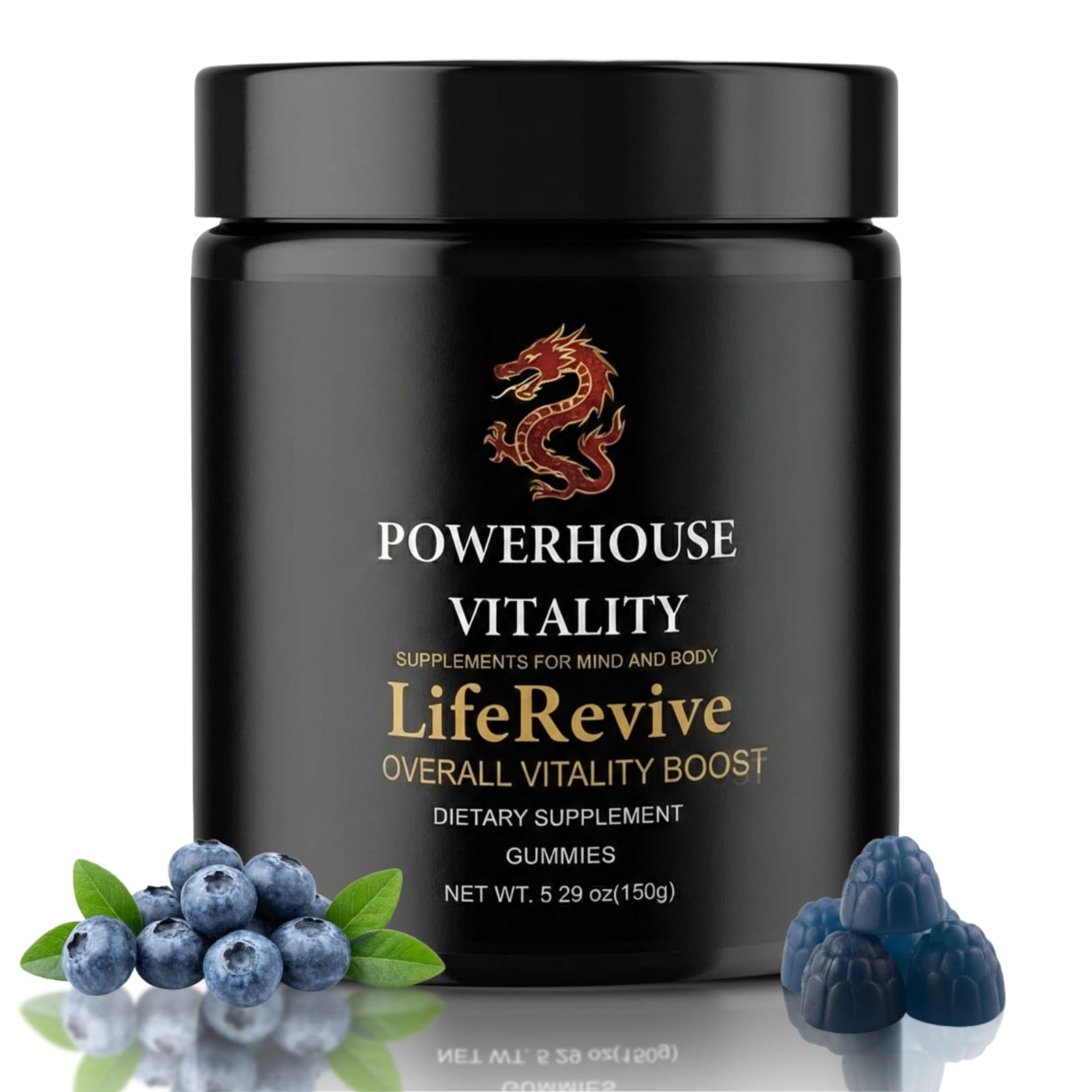 Powerhouse Vitality LifeRevive - Overall Vitality Boost | Vitamin Gummies for Men & Women - dailyvitalstore