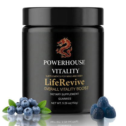 Powerhouse Vitality LifeRevive - Overall Vitality Boost | Vitamin Gummies for Men & Women - dailyvitalstore