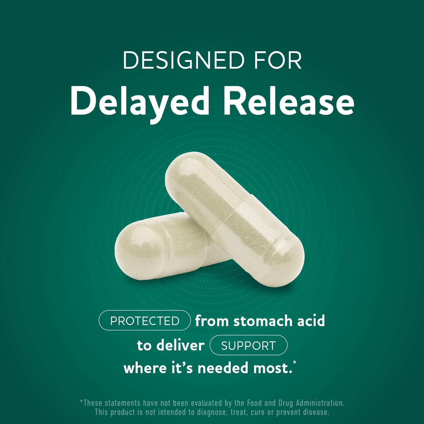 Prebiotics and Probiotics | 50 Billion CFU, 16 Probiotic Strains & Inulin Prebiotic Fiber | Delayed Release Capsules | Gut Health Support | Prebiotics and Probiotics for Women & Men | Non-GMO | 60 Ct - dailyvitalstore