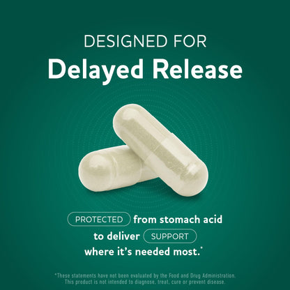 Prebiotics and Probiotics | 50 Billion CFU, 16 Probiotic Strains & Inulin Prebiotic Fiber | Delayed Release Capsules | Gut Health Support | Prebiotics and Probiotics for Women & Men | Non-GMO | 60 Ct - dailyvitalstore