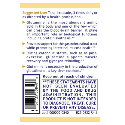 Premier Glutamine by Premier Research Labs - 100 caps - dailyvitalstore