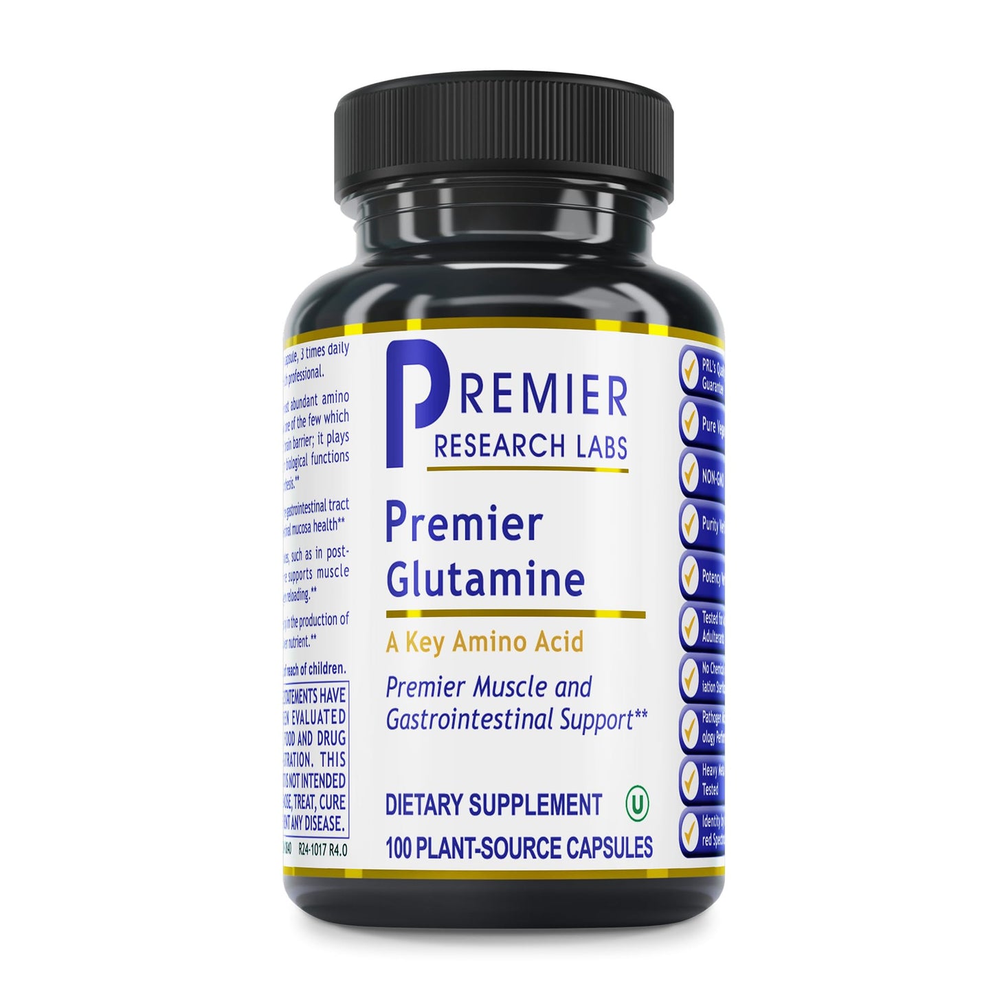 Premier Glutamine by Premier Research Labs - 100 caps - dailyvitalstore