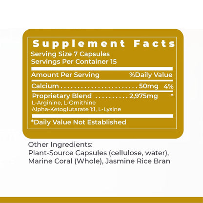 Premier Research Labs Amino HGH - HGH Supplements for Men, HGH Supplements for Women, Amino Acids, L-Arginine, L-Lysine, HGH Enhancer, Support Human Growth Hormone and Muscle Growth - 105 Capsules - dailyvitalstore