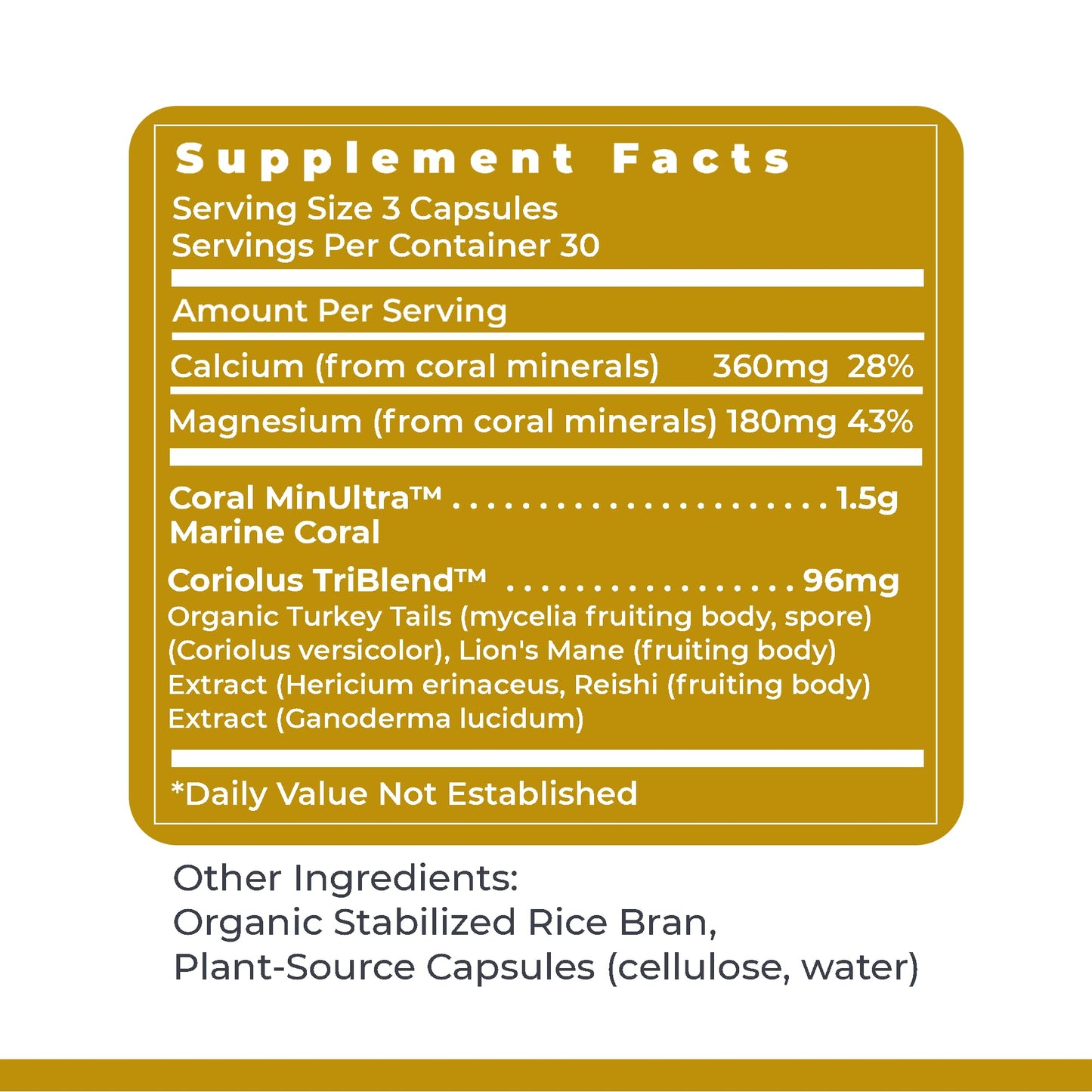 Premier Research Labs Calcium Magnesium Plus - Calcium Magnesium Supplement, Calcium Supplement for Bone Health, with Mushroom Complex - Reishi & Lions Mane - 90 Vegetarian Capsules - dailyvitalstore