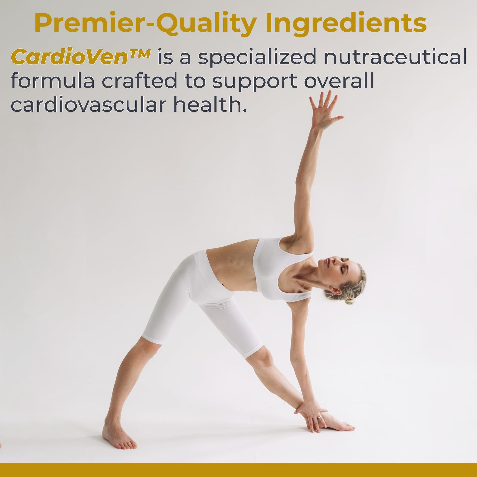 Premier Research Labs CardioVen - CoQ10, Coenzyme Q10, Co Q 10 Supplement 50mg, Ubiquinol with Chlorella, Tocotrienol & Cayenne Pepper for Heart Health, Antioxidant Support - 60 Vegetarian Capsules - dailyvitalstore