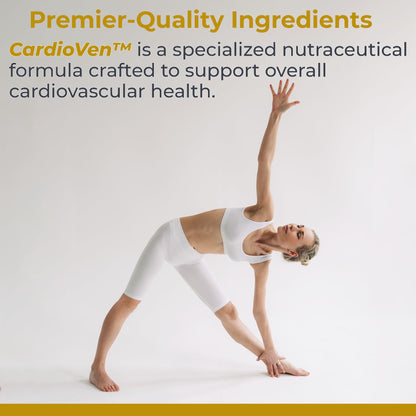Premier Research Labs CardioVen - CoQ10, Coenzyme Q10, Co Q 10 Supplement 50mg, Ubiquinol with Chlorella, Tocotrienol & Cayenne Pepper for Heart Health, Antioxidant Support - 60 Vegetarian Capsules - dailyvitalstore