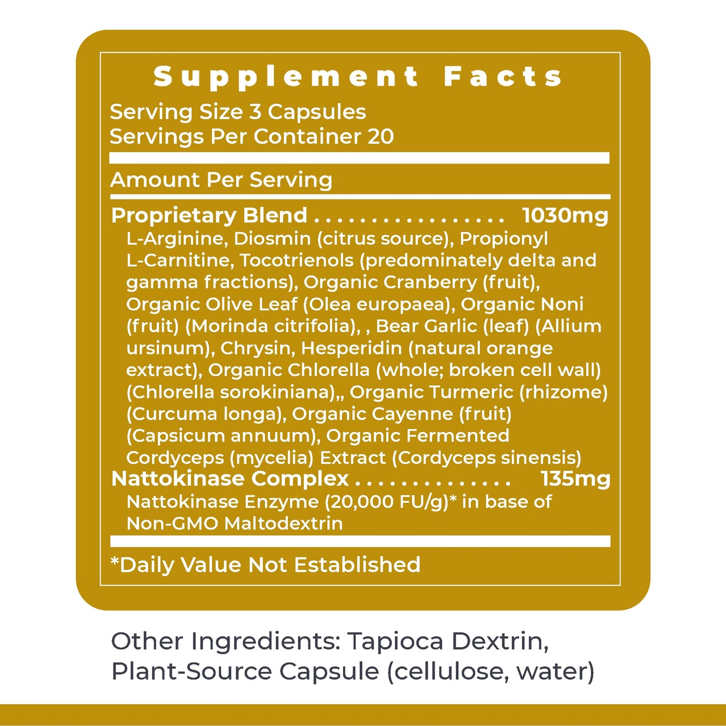 Premier Research Labs CircuZyme - Blood Circulation Supplements Supporting Blood Flow & Vascular Support Featuring Diosmin, Cayenne & Nattokinase, for Men and Women - 60 Vegetarian Capsules - dailyvitalstore