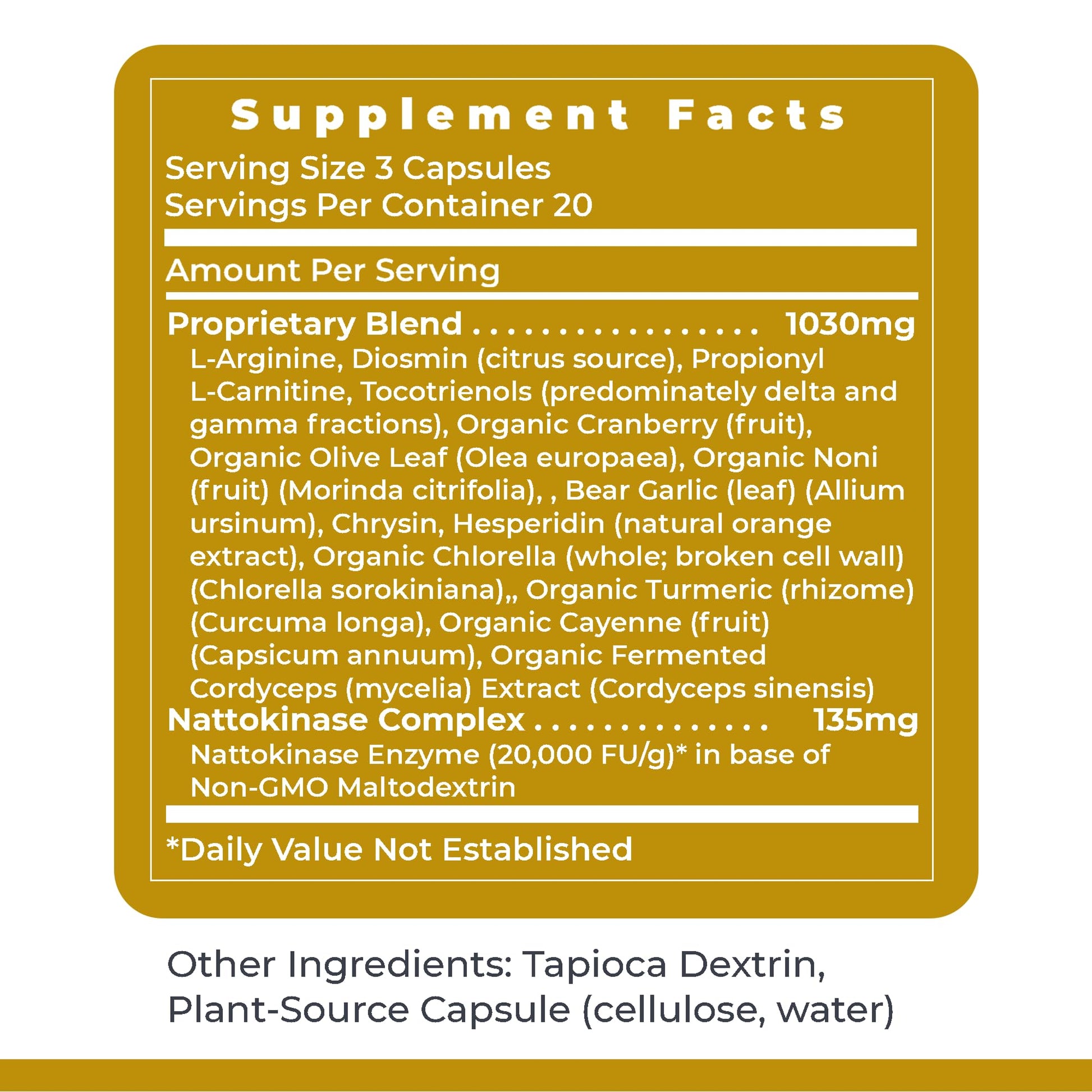 Premier Research Labs CircuZyme - Blood Circulation Supplements Supporting Blood Flow & Vascular Support Featuring Diosmin, Cayenne & Nattokinase, for Men and Women - 60 Vegetarian Capsules - dailyvitalstore