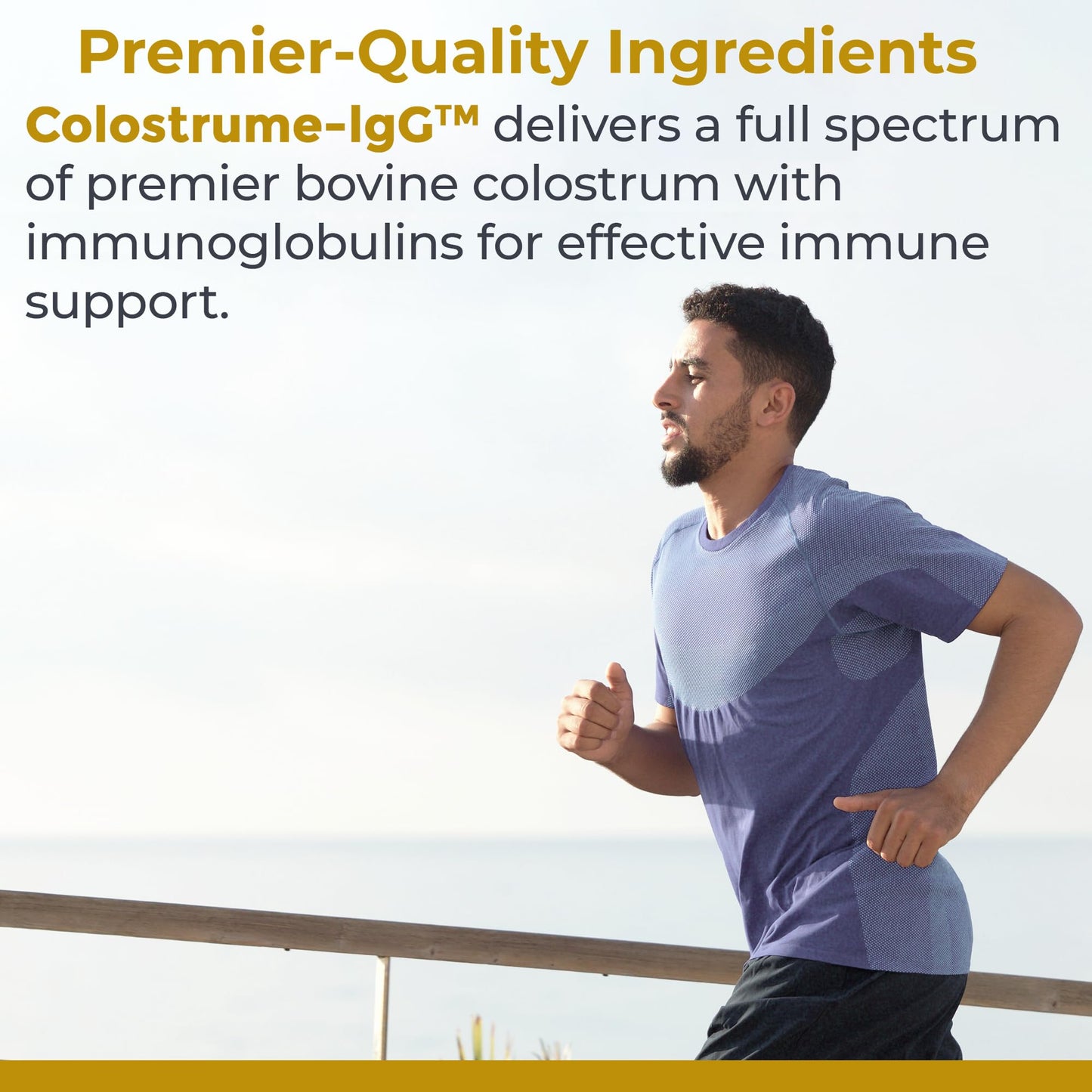Premier Research Labs Colostrum-IgG - Colostrum Supplement, Bovine Colostrum for Humans, Cow Colostrum for Immune Health, Superfood with Lactoferrin, Amino Acids, Nucleotides - 60 Capsules - dailyvitalstore