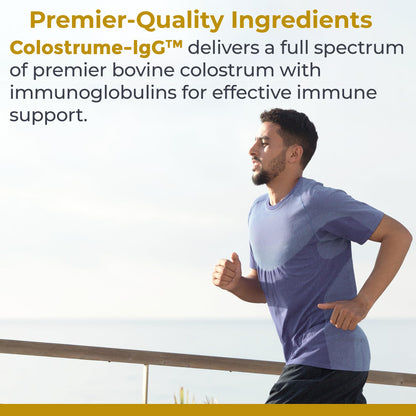 Premier Research Labs Colostrum-IgG - Colostrum Supplement, Bovine Colostrum for Humans, Cow Colostrum for Immune Health, Superfood with Lactoferrin, Amino Acids, Nucleotides - 60 Capsules - dailyvitalstore