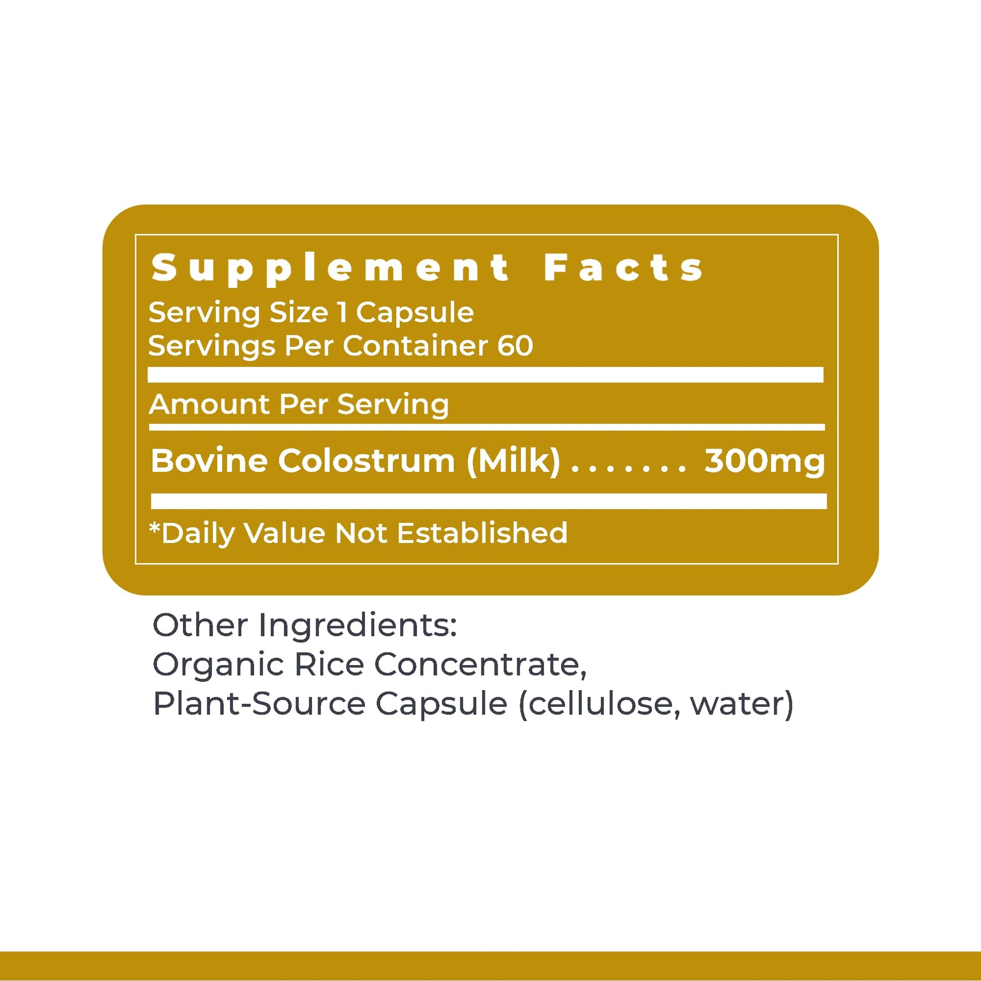 Premier Research Labs Colostrum-IgG - Colostrum Supplement, Bovine Colostrum for Humans, Cow Colostrum for Immune Health, Superfood with Lactoferrin, Amino Acids, Nucleotides - 60 Capsules - dailyvitalstore