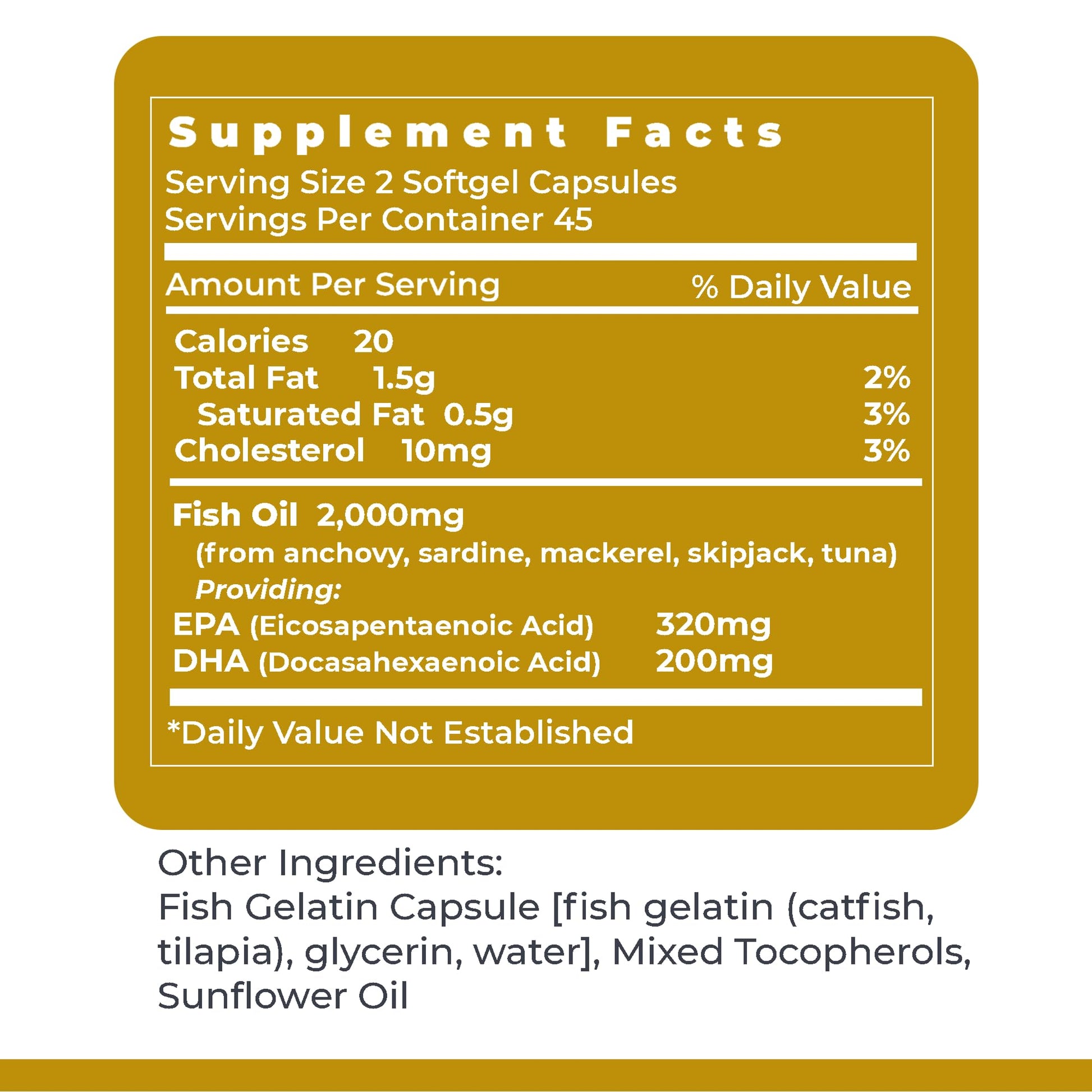 Premier Research Labs EPA DHA Marine Softgels - Omega 3 Fish Oil, EPA DHA Omega 3 Supplement, Fatty Acids for Women & Men, Natural - 90 Softgel Capsules - dailyvitalstore