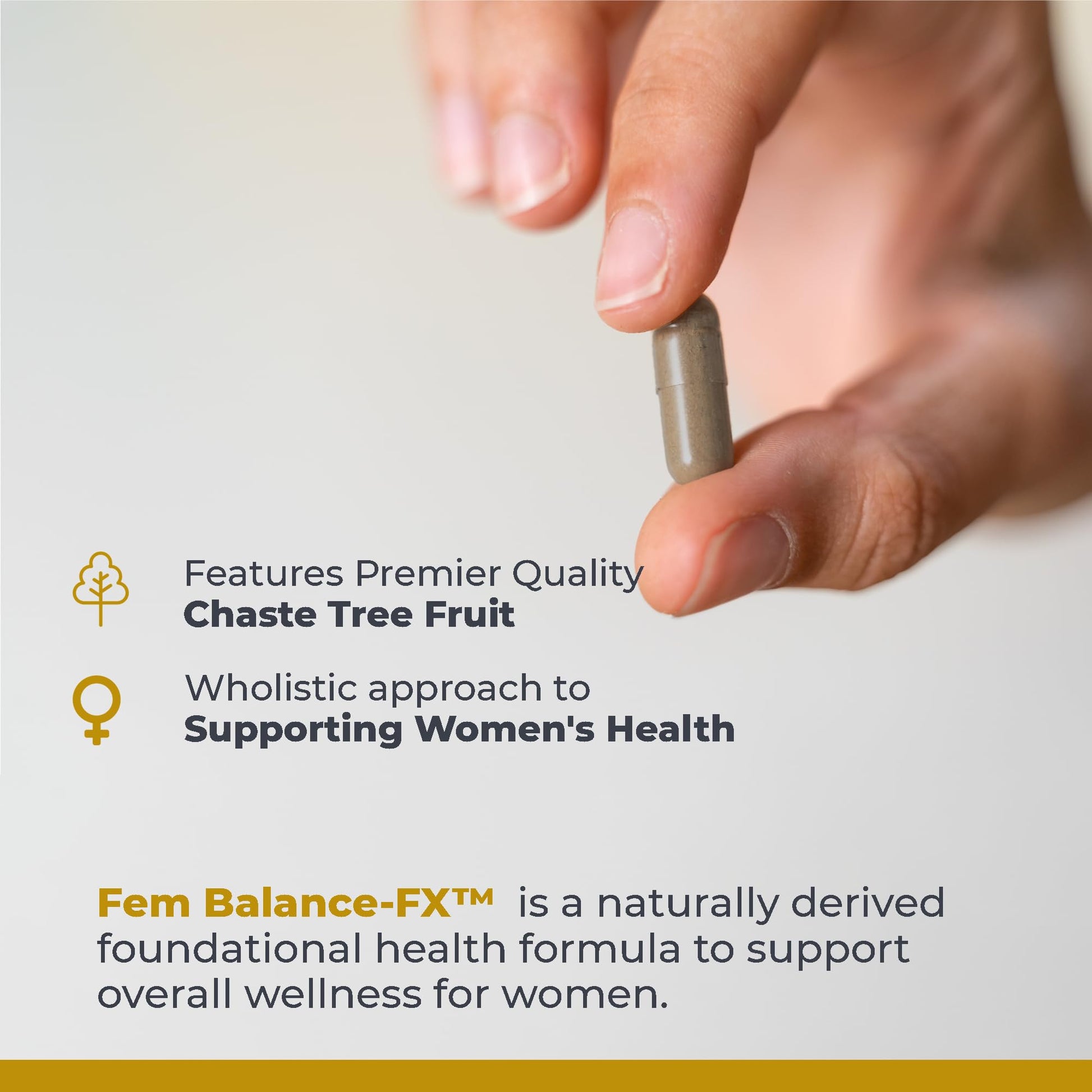 Premier Research Labs Fem Balance FX- Chasteberry Supplement for Women Hormone Balance Support, Chaste Tree Supplement w/Organic Chasteberry Extract, Natural Support for Women- 60 Vegetarian Capsules - dailyvitalstore