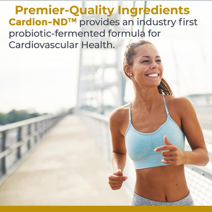 Premier Research Labs Fermented Cardio-ND - Cardio Heart Health, Cardio Support Liquid Fermented in Probiotics for Women, Men, Adults, Supports Heart Health with Hawthorne Berry - 8 fl oz Bottle - dailyvitalstore