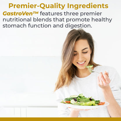 Premier Research Labs GastroVen - Digestive Enzymes for Women & Men, Digestive Health Supplement, Supports Healthy Gut Microbiome w/Bromelain, Ginger - 60 Capsules - dailyvitalstore