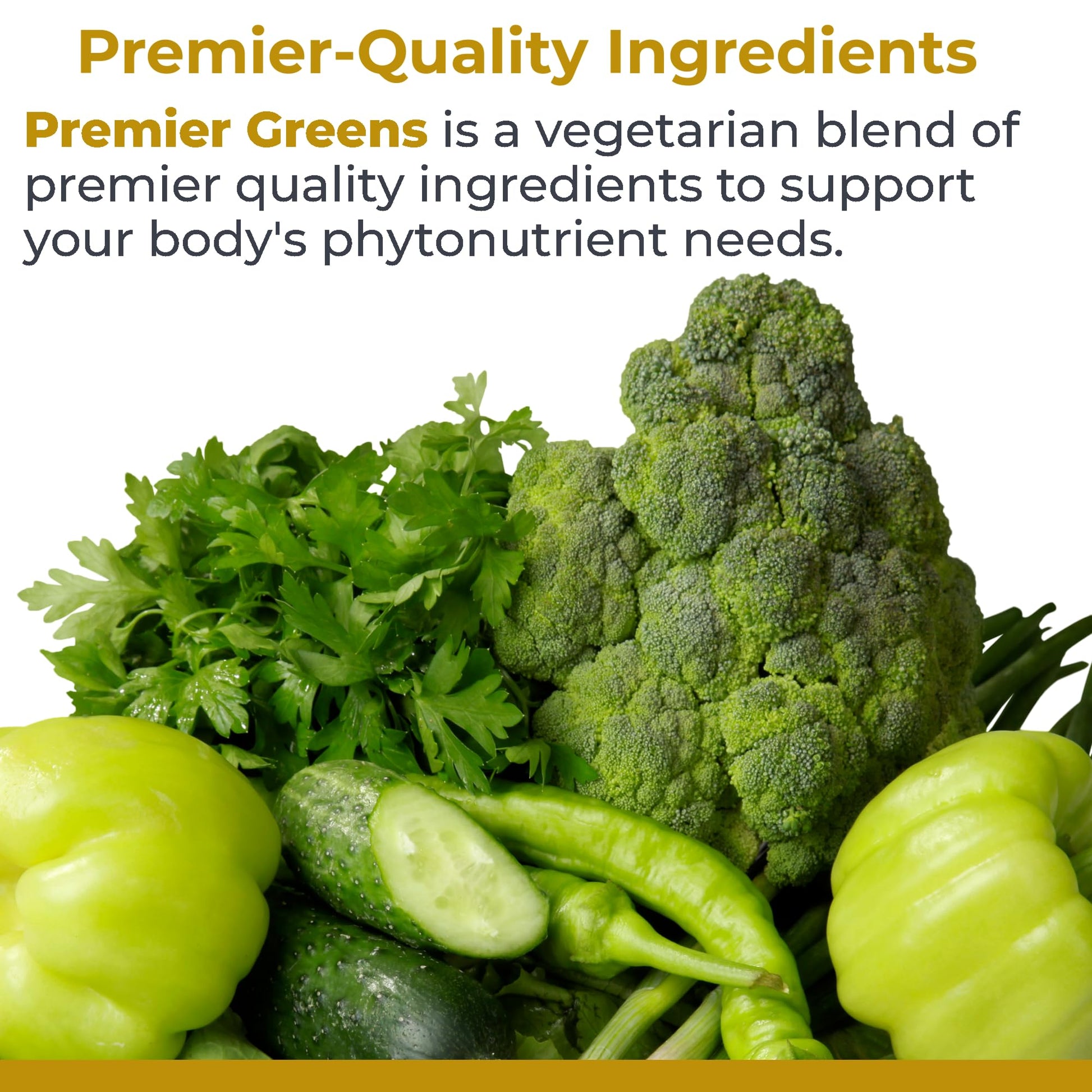 Premier Research Labs Greens Capsules - Super Greens Capsules, Greens Supplements, Super Greens Pills for Wellness, Veggie Pills with Leafy Greens, Kale, Chlorella - 150 Vegetarian Capsules - dailyvitalstore