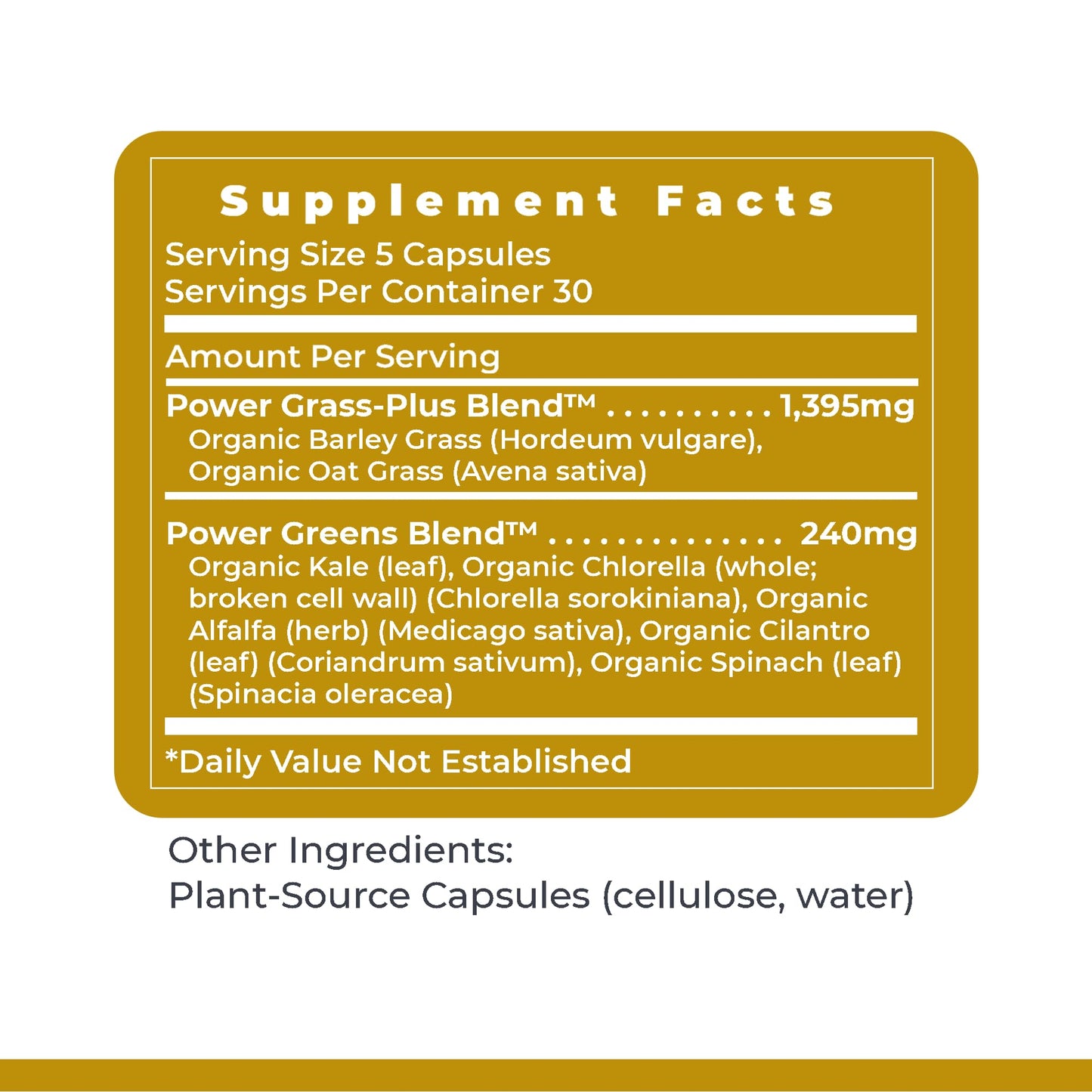 Premier Research Labs Greens Capsules - Super Greens Capsules, Greens Supplements, Super Greens Pills for Wellness, Veggie Pills with Leafy Greens, Kale, Chlorella - 150 Vegetarian Capsules - dailyvitalstore