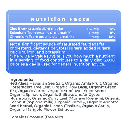 Premier Research Labs Hawaiian Red Seasoning Salt- Pink Salt, Red Hawaiian Salt, Hawaiian Red Alaea Sea Salt for Cooking, Multivitamin for Kids, Enriched with Plant-Derived Vitamins & Minerals- 12 oz - dailyvitalstore
