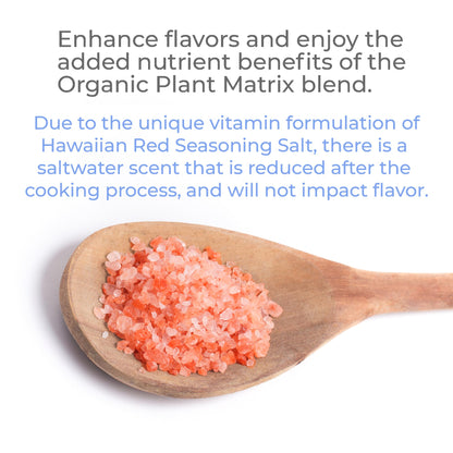 Premier Research Labs Hawaiian Red Seasoning Salt- Pink Salt, Red Hawaiian Salt, Hawaiian Red Alaea Sea Salt for Cooking, Multivitamin for Kids, Enriched with Plant-Derived Vitamins & Minerals- 12 oz - dailyvitalstore