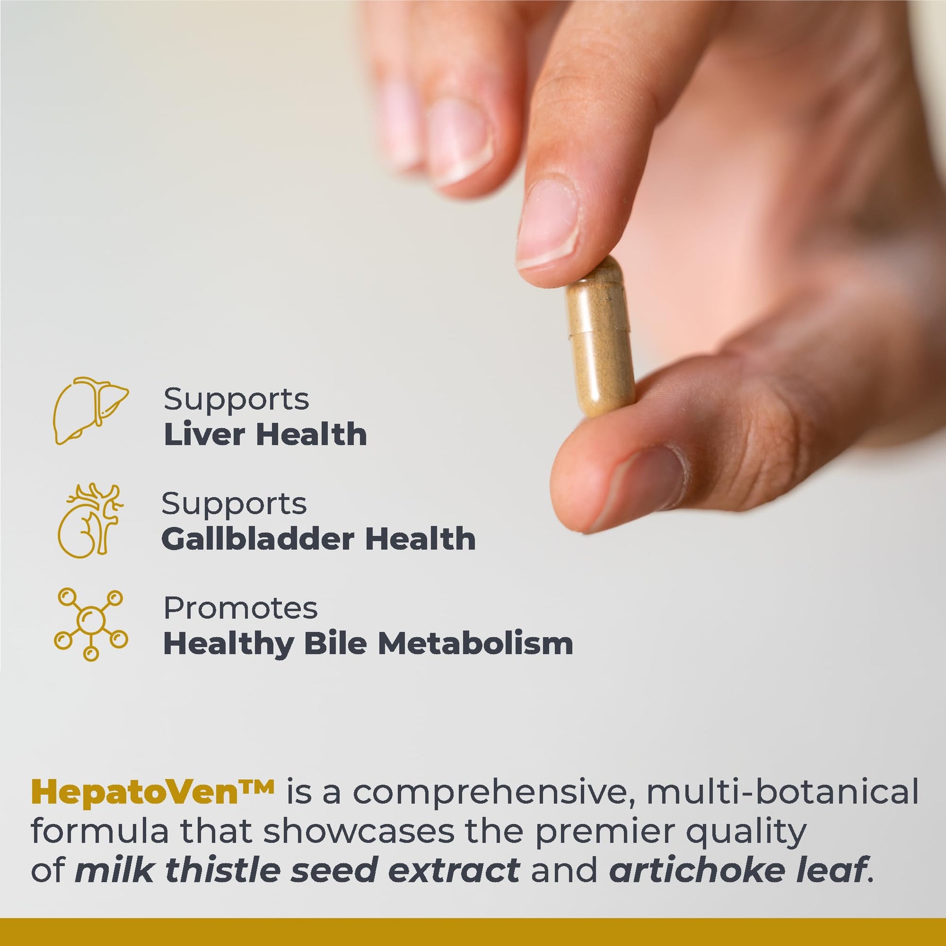 Premier Research Labs HepatoVen - Milk Thistle Liver Support, Liver Cleanse & Maintain, Liver Pills, Liver Vitamins for Women & Men with Artichoke Extract - 60 Vegetarian Capsules - dailyvitalstore