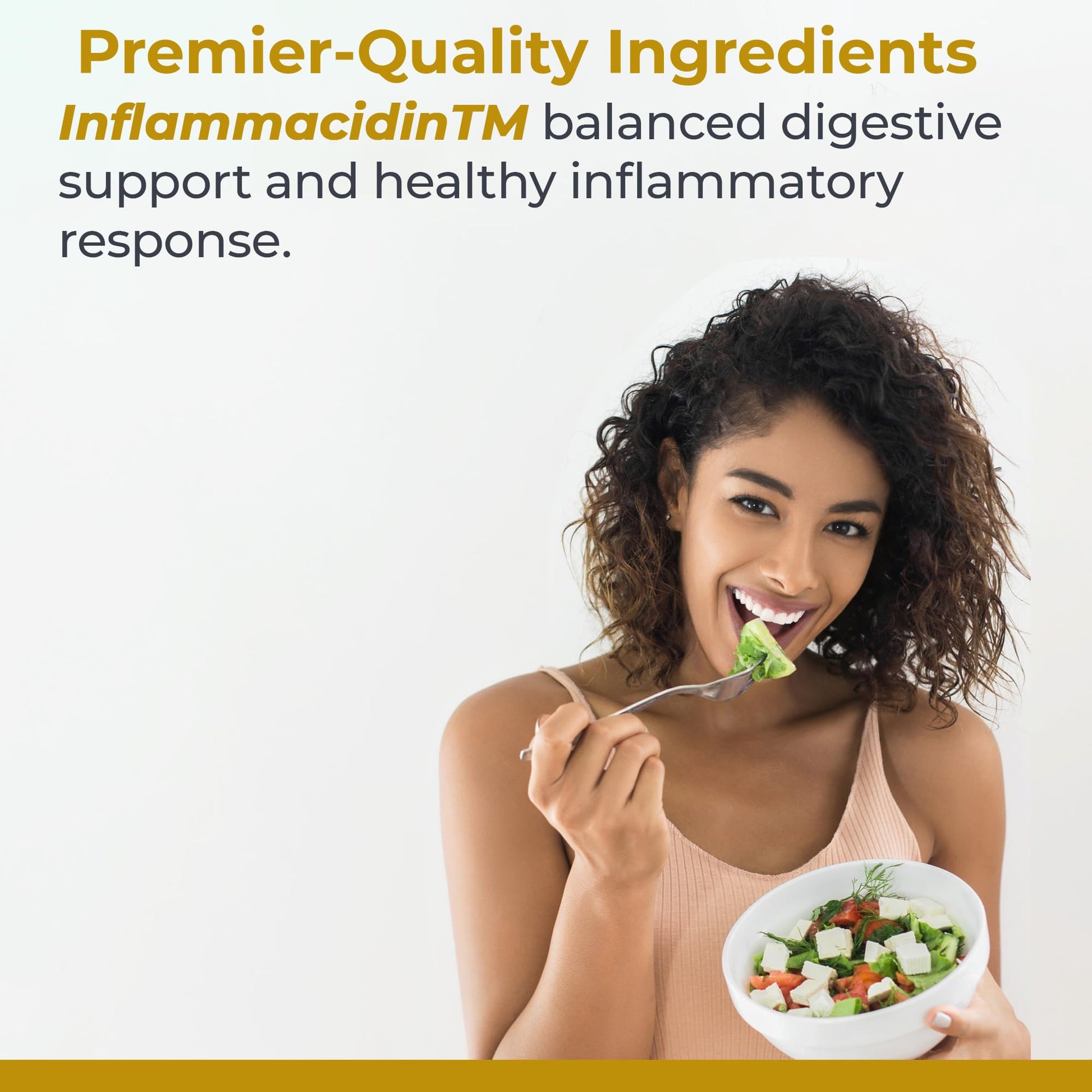 Premier Research Labs Inflammacidin - Digestive Enzymes, Papain from Papaya, and Bromelain Enzymes for Digestion, Plant Enzymes for Women & Men, Vegan Friendly - 90 Vegetarian Capsules - dailyvitalstore