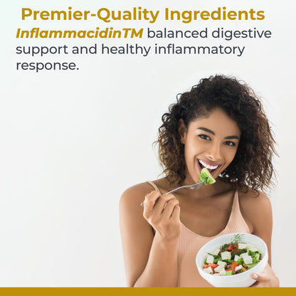 Premier Research Labs Inflammacidin - Digestive Enzymes, Papain from Papaya, and Bromelain Enzymes for Digestion, Plant Enzymes for Women & Men, Vegan Friendly - 90 Vegetarian Capsules - dailyvitalstore