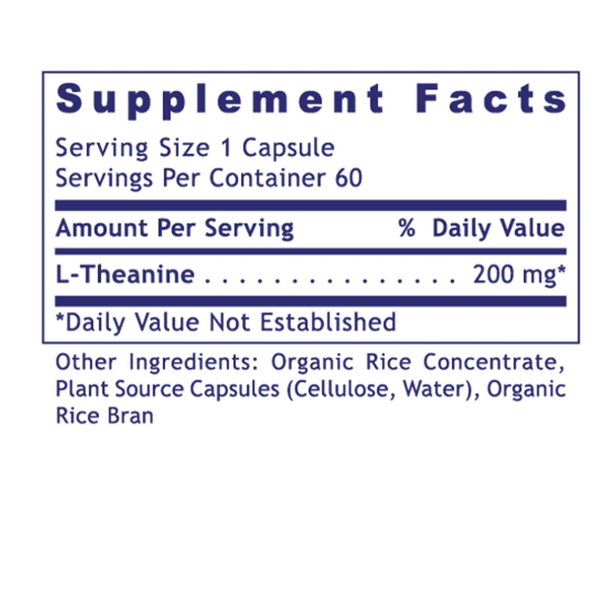 Premier Research Labs L-Theanine Double Strength - Pure L Theanine Supplement 200mg, Focus & Energy Support for Men & Women, Amino Acid for Relaxation, Support for Adults & Kids - 60 Vegan Capsules - dailyvitalstore