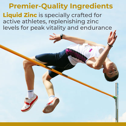 Premier Research Labs Liquid Zinc Ultra Supplement - for Immune Support & Well-Being for Adults & Kids - Highly Absorbable Drops - Used for Rapid Analysis of Zinc Status - 8 fl oz - dailyvitalstore