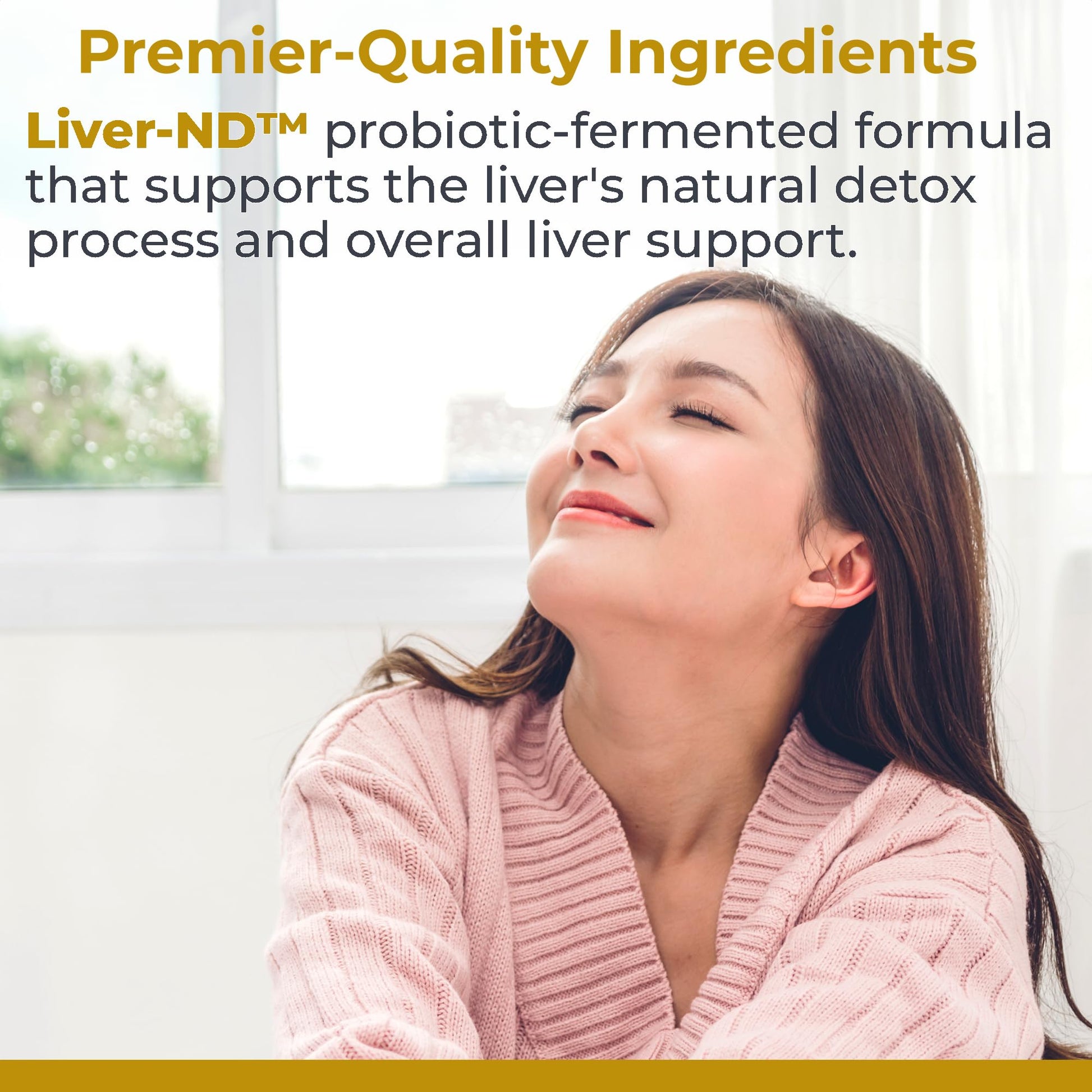 Premier Research Labs Liver-ND - Liver Cleanse, Milk Thistle Extract, Milk Thistle Liquid Drops, Tincture Supplement Fermented with Probiotics, with Antioxidants, Turmeric, 8 Fl Oz Bottle - dailyvitalstore