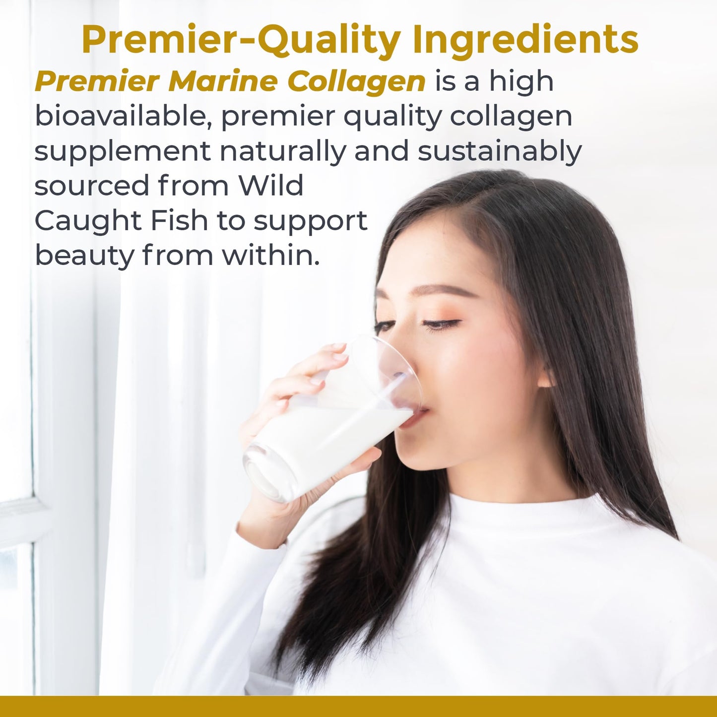 Premier Research Labs Marine Collagen - Marine Collagen Peptides, Hydrolyzed Marine Collagen Powder, Fish Collagen for Women and Men, 5g Collagen Per Serving for Skin, Joint, and Gut Health - 7 Oz - dailyvitalstore