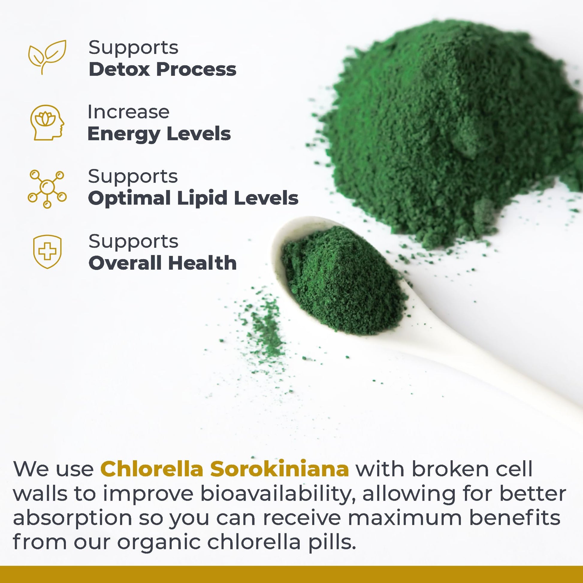 Premier Research Labs Medi Chlorella-FX - Chlorella Capsules, Chlorophyll Capsules, Organic Pills for Women & Men, Chlorophyll Supplement - 120 Vegetarian Capsules - dailyvitalstore