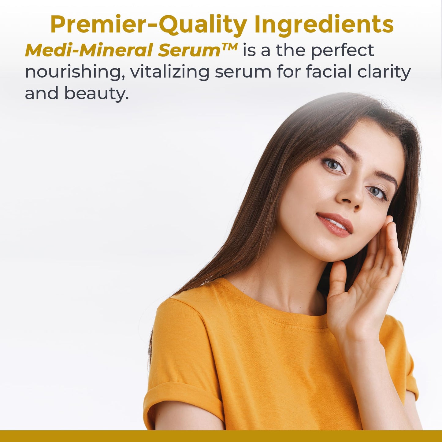 Premier Research Labs Medi-Mineral Serum - Supports Natural Skin Beauty & Facial Clarity* - Infused with Red Marine Algae, Green Tea Extract & Sea Salt - 8 fl oz - dailyvitalstore