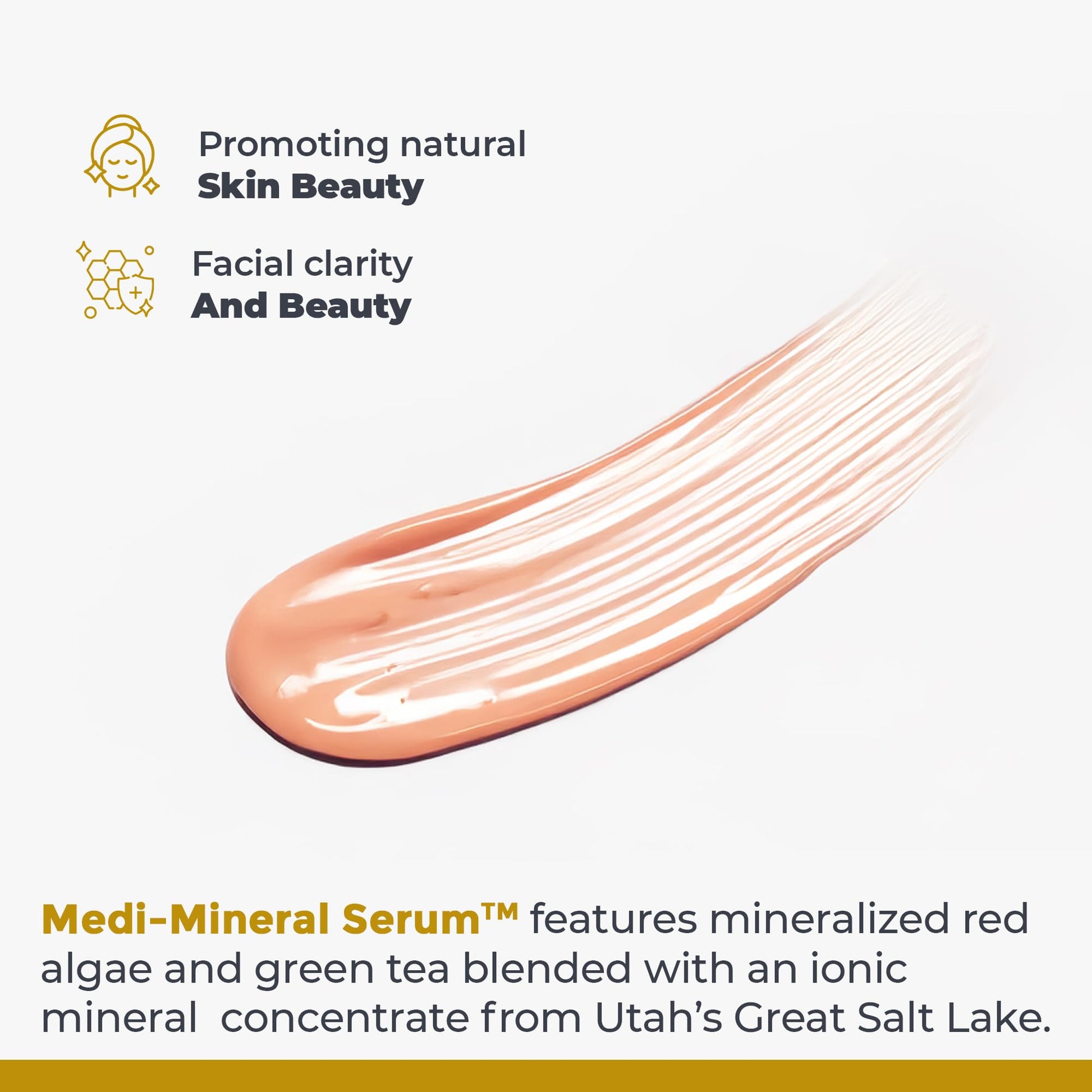 Premier Research Labs Medi-Mineral Serum - Supports Natural Skin Beauty & Facial Clarity* - Infused with Red Marine Algae, Green Tea Extract & Sea Salt - 8 fl oz - dailyvitalstore