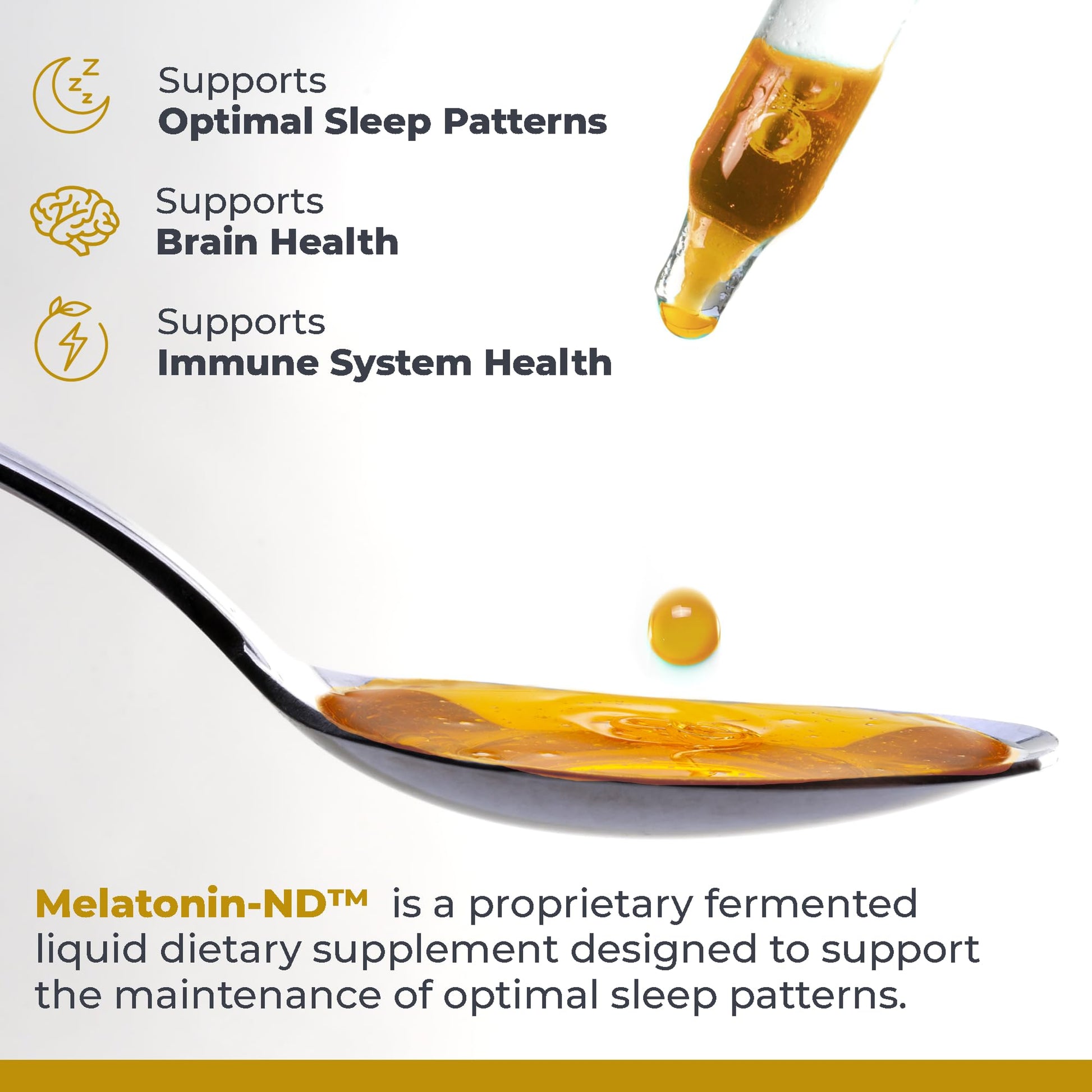 Premier Research Labs Melatonin-ND - Melatonin Liquid, Liquid Melatonin for Adults, Sublingual Melatonin Drops, Made with Organic Ingredients, Vegan Friendly - 2 Fl Oz (54 Servings) - dailyvitalstore