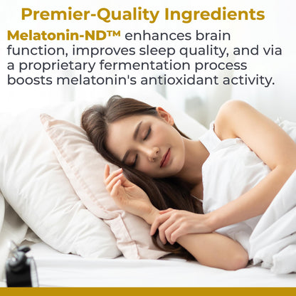 Premier Research Labs Melatonin-ND - Melatonin Liquid, Liquid Melatonin for Adults, Sublingual Melatonin Drops, Made with Organic Ingredients, Vegan Friendly - 2 Fl Oz (54 Servings) - dailyvitalstore