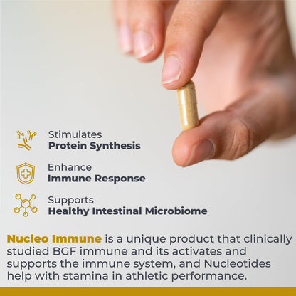 Premier Research Labs Nucleo Immune - Beta Glucan Supplements, Beta Glucans, Phytochemicals, Prickly Pear, Fiber, Immune Support - 90 Capsules - dailyvitalstore