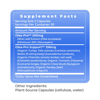 Premier Research Labs Olive Leaf Immune - Olive Leaf Extract Capsules, The Olive Leaf Pills with Phytonutrient Oleuropeinm, Herbal Supplement for Immune & Heart Health Support - 60 Vegetarian Capsules - dailyvitalstore