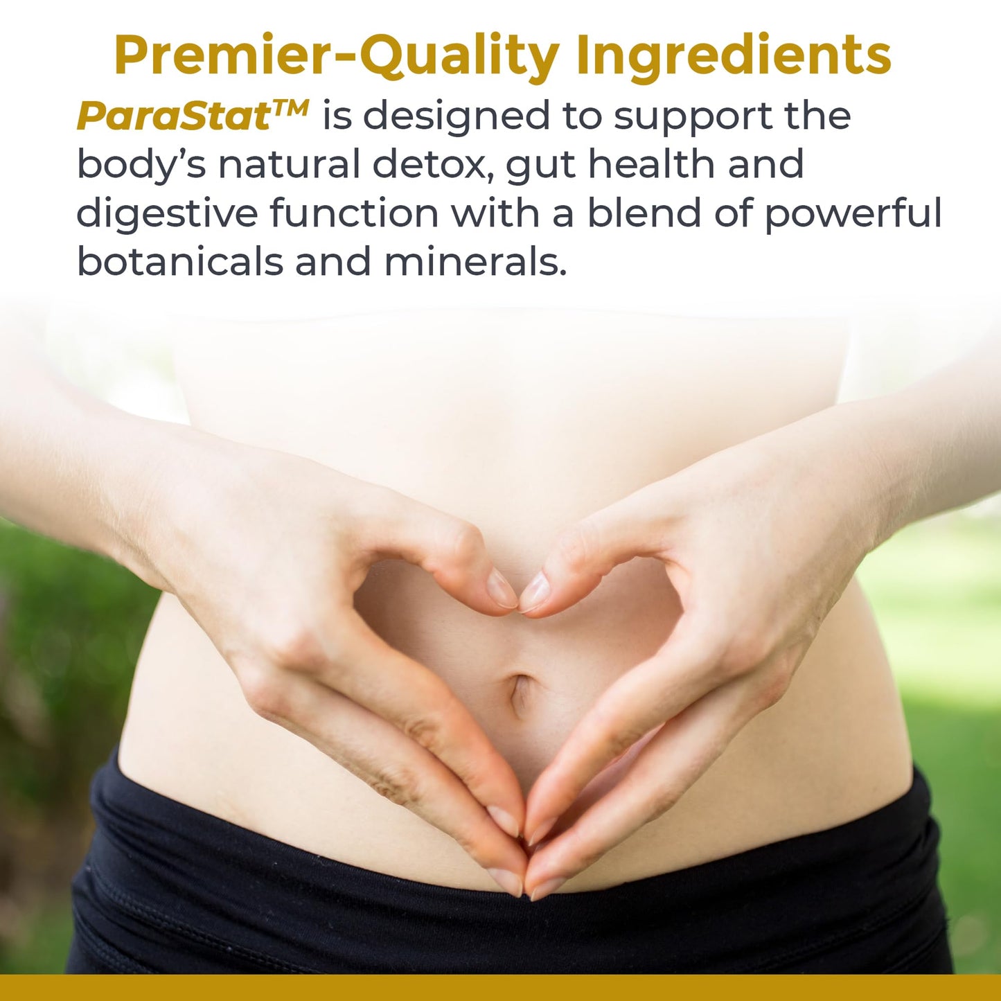 Premier Research Labs ParaStat - Intestinal Cleanse, Natural Gut Cleanse for Women & Men, Support for Colon Detox, Bloating, Digestion & Constipation - 90 Capsules (30 Day Supply) - dailyvitalstore