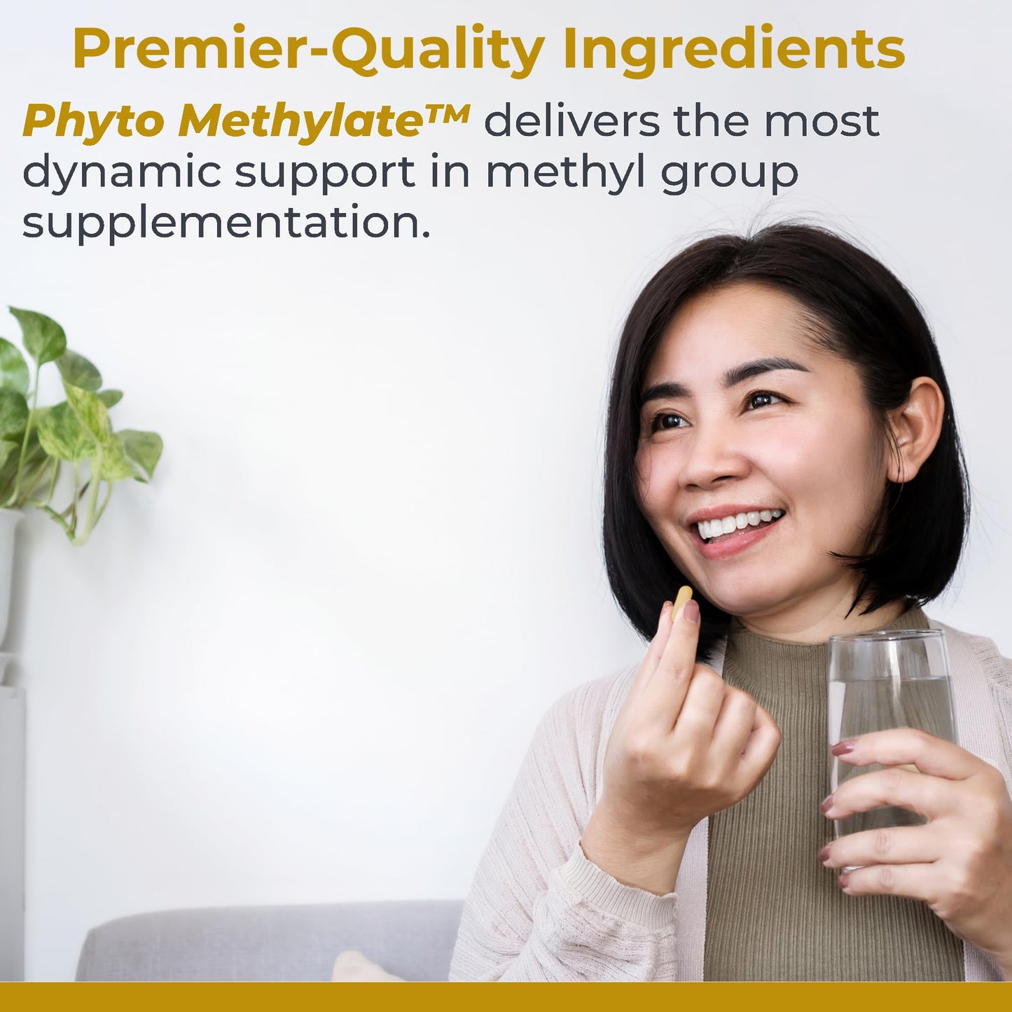Premier Research Labs Phyto Methylate - B Vitamin Supplement - Supports Methylation, Detox, Brain & Heart Health - 5-MTHF & P5P - 60 Plant-Source Capsules - dailyvitalstore
