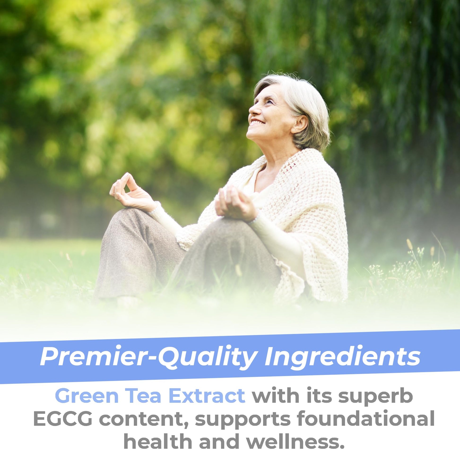 Premier Research Labs Premier Green Tea Extract - Green Tea Capsules, Green Tea Extract Pills, Green Tea Supplement with ECGC, Camellia Sinensis, Pure, Vegan Friendly - 120 Vegetarian Capsules - dailyvitalstore
