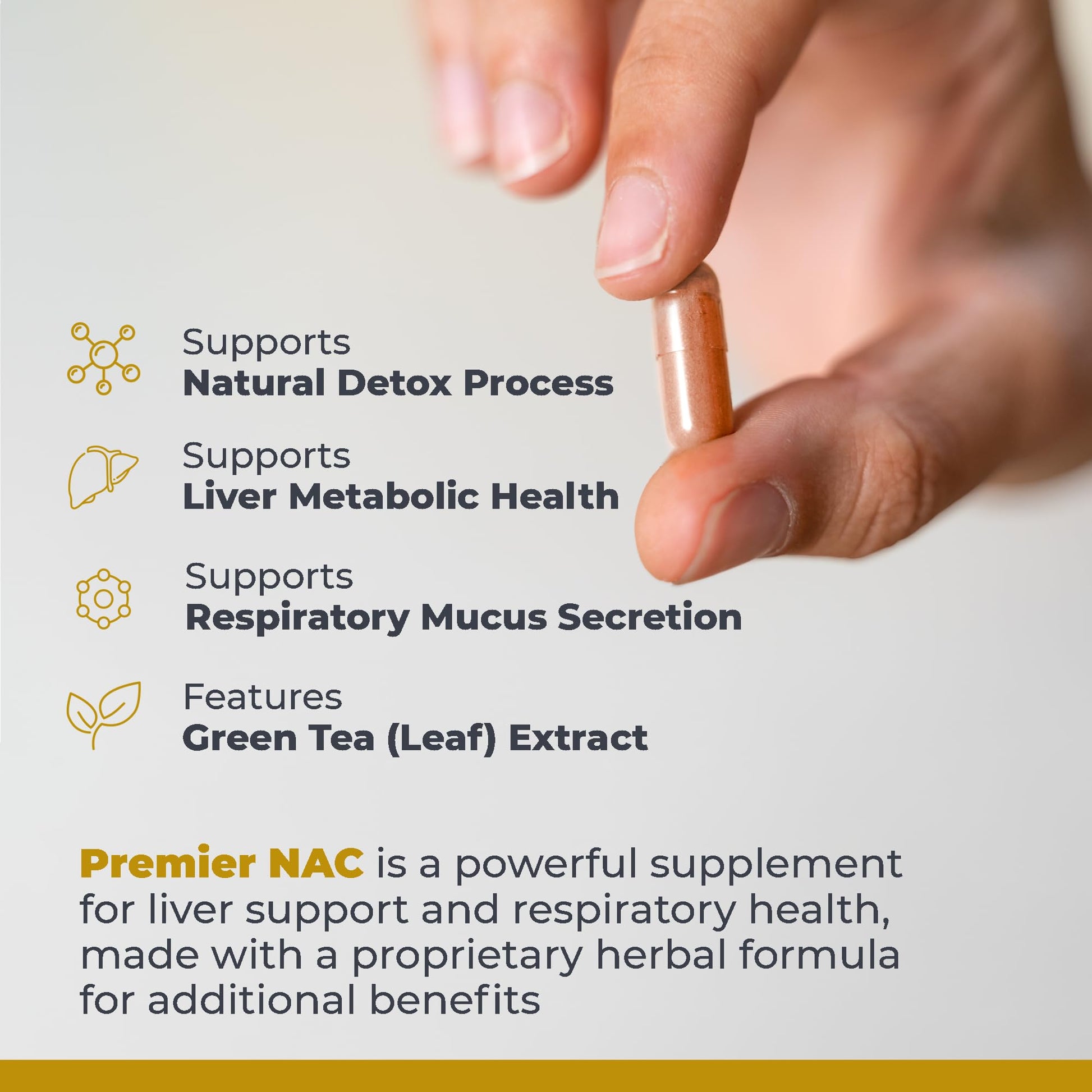 Premier Research Labs Premier NAC - NAC Supplement N-Acetyl Cysteine, N-Acetyl-L-Cysteine, Liver & Immune Support, 300mg NAC Per Capsule - 60 Vegetarian Capsules - dailyvitalstore