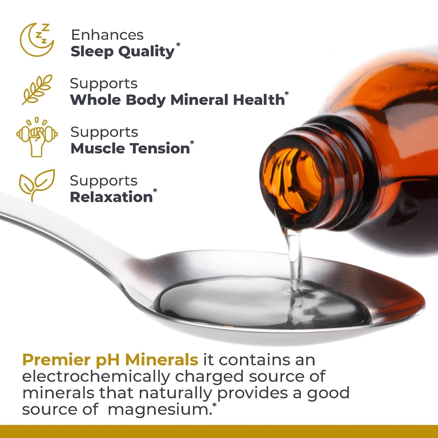 Premier Research Labs Premier Ph Minerals - Trace Minerals, Trace Mineral Drops, Minerals for Water, Magnesium Supplement for Distilled Water, Reverse Osmosis Water, Liquid Concentrate - 2 Fl Oz - dailyvitalstore