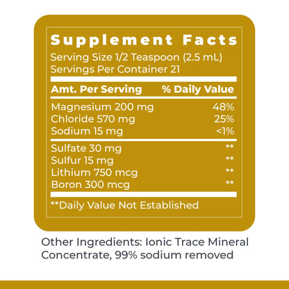 Premier Research Labs Premier Ph Minerals - Trace Minerals, Trace Mineral Drops, Minerals for Water, Magnesium Supplement for Distilled Water, Reverse Osmosis Water, Liquid Concentrate - 2 Fl Oz - dailyvitalstore